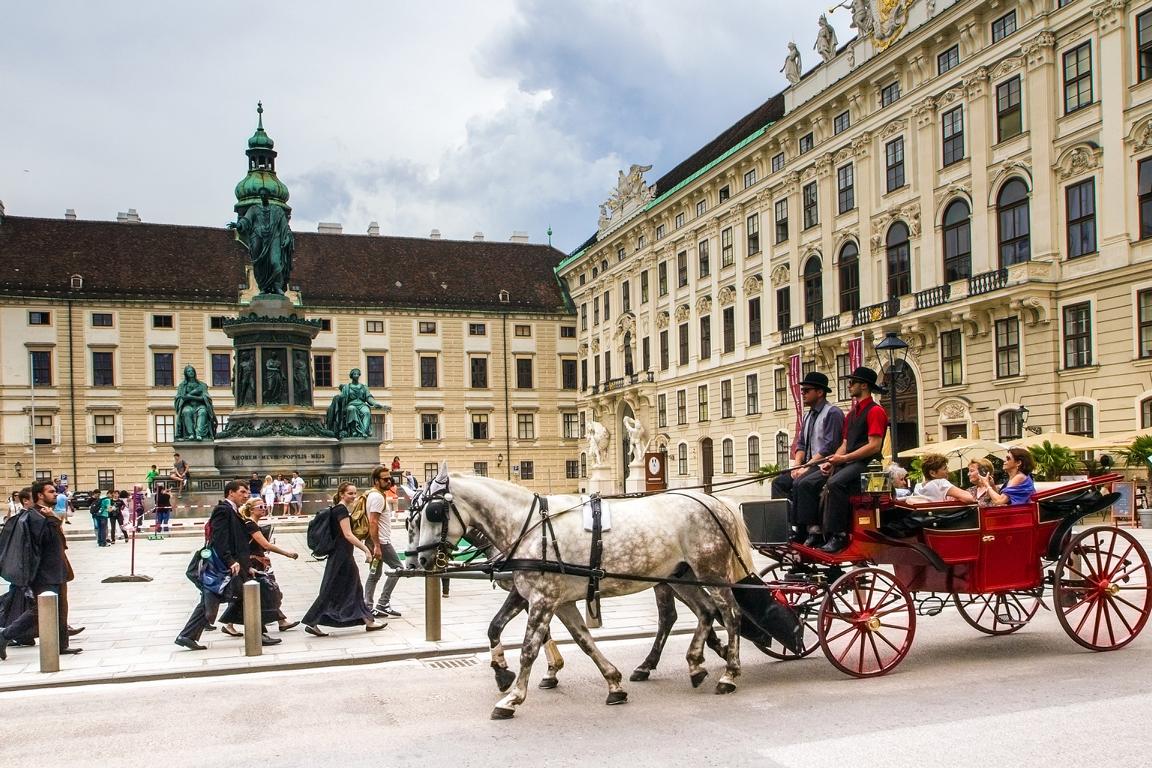 Wien. Urlaub mit Camper.